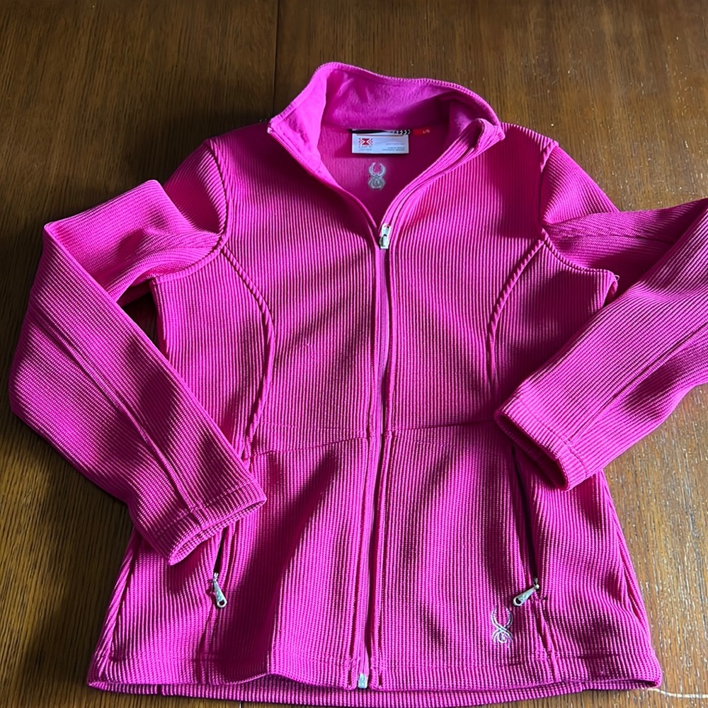 Spyder jacket, core sweater